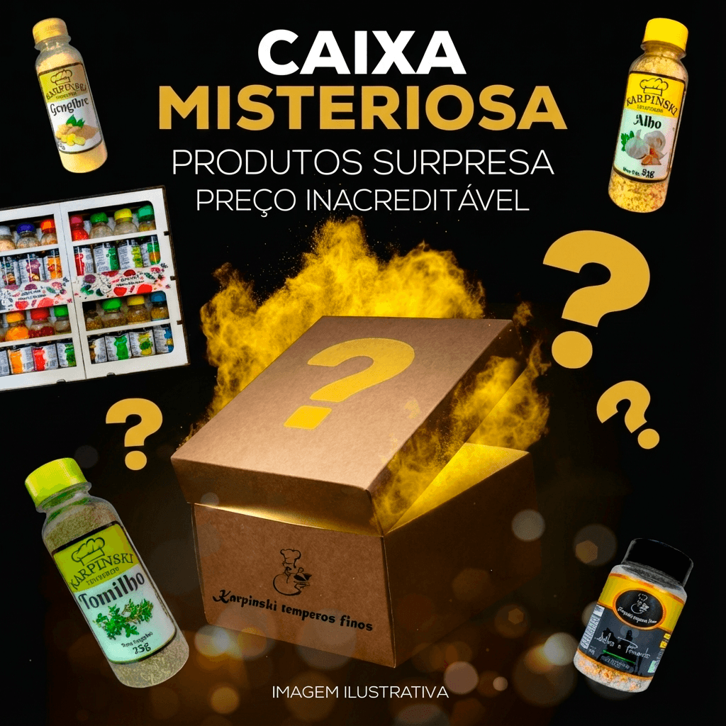Abra uma Surpresa Cheia de Sabor